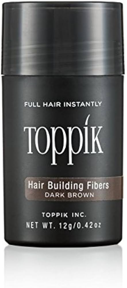 Toppik Hair Building Fibers Trattamento Capelli Diradati - Colore: Dark Brown 12 gr